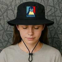 Linux Tux Penguin Legacy Cool Fit Booney Bucket Hat