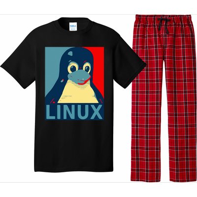 Linux Tux Penguin Pajama Set