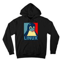 Linux Tux Penguin Tall Hoodie