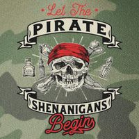 Let The Pirate Shenanigans Begin Crossbones Freebooter Legacy Tie Dye Trucker Hat