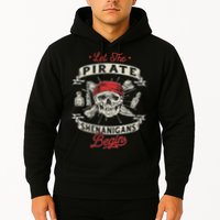 Let The Pirate Shenanigans Begin Crossbones Freebooter Hoodie