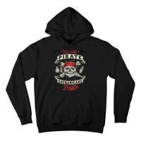 Let The Pirate Shenanigans Begin Crossbones Freebooter Tall Hoodie