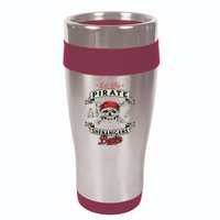 Let The Pirate Shenanigans Begin Crossbones Freebooter 16oz Travel Tumbler