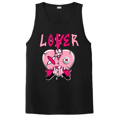 Low Triple Pink Tee Loser Lover Heart Dripping Triple Pink PosiCharge Competitor Tank