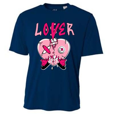 Low Triple Pink Tee Loser Lover Heart Dripping Triple Pink Cooling Performance Crew T-Shirt