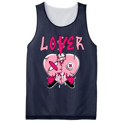 Low Triple Pink Tee Loser Lover Heart Dripping Triple Pink Mesh Reversible Basketball Jersey Tank