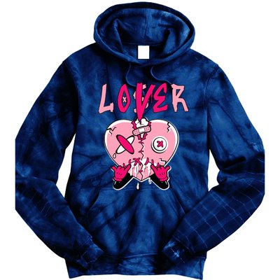 Low Triple Pink Tee Loser Lover Heart Dripping Triple Pink Tie Dye Hoodie