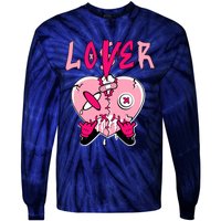 Low Triple Pink Tee Loser Lover Heart Dripping Triple Pink Tie-Dye Long Sleeve Shirt