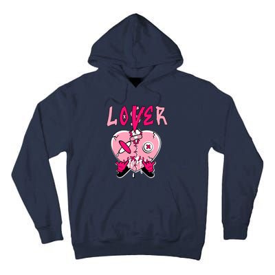 Low Triple Pink Tee Loser Lover Heart Dripping Triple Pink Tall Hoodie