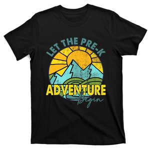 Let the PreK Adventure Begin Happy First Day Of School T-Shirt