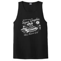 Leaving The Planet Super Graphic Ultra Modern Girl PosiCharge Competitor Tank