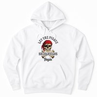 Let The Pirate Shenanigans Begin Funny Pirate Skull Skeleton Hoodie