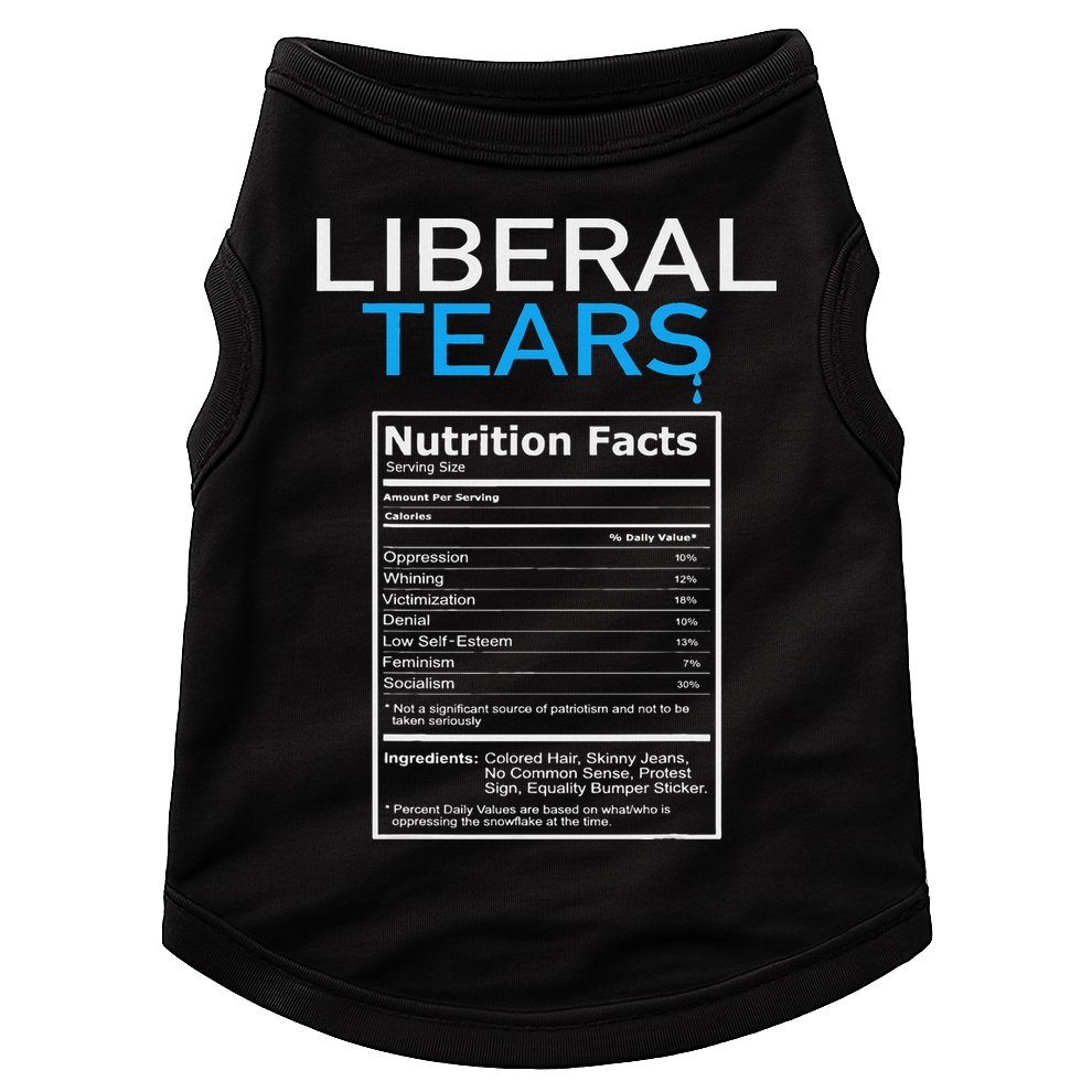 Liberal Tears Pro Trump Doggie Tank