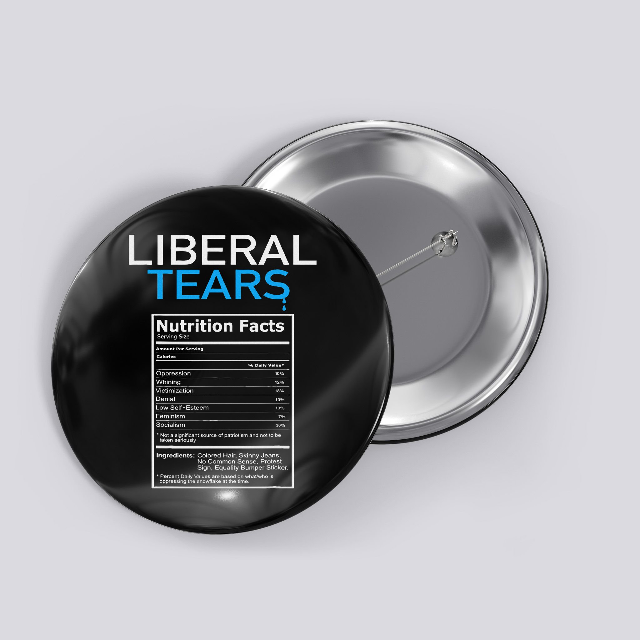 Liberal Tears Pro Trump Button
