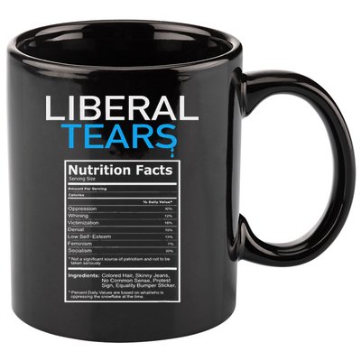Liberal Tears Pro Trump 11oz C Handle Ceramic Mug