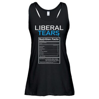 Liberal Tears Pro Trump Ladies Essential Flowy Tank