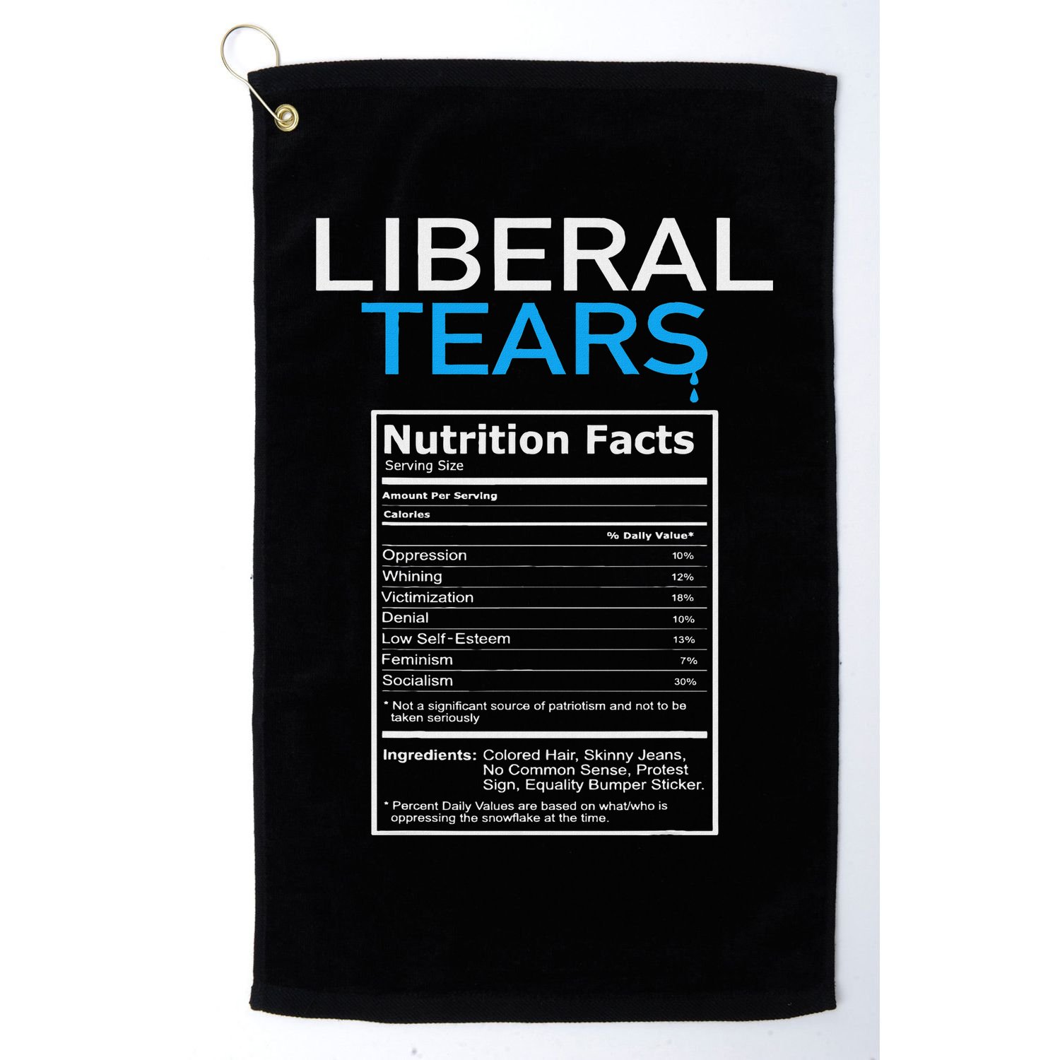 Liberal Tears Pro Trump Golf Towel