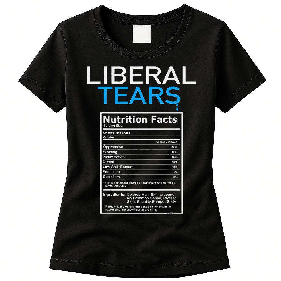 Liberal Tears Pro Trump Womens T-Shirt
