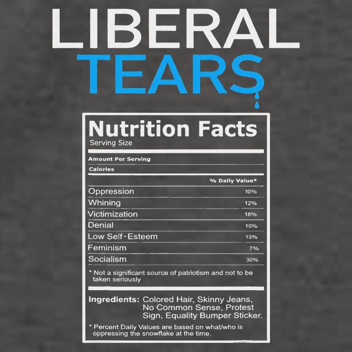Liberal Tears Pro Trump Vector Backpack
