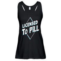 License to pill Pharmacy Pharmacist Ladies Essential Flowy Tank