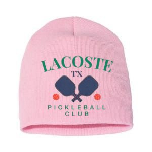 Lacoste Tx Pickleball Club For Paddle Players Short Acrylic Beanie