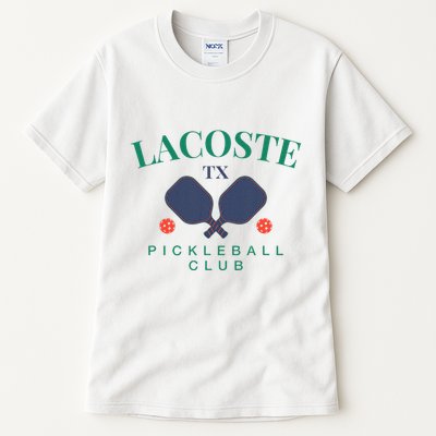 Lacoste Tx Pickleball Club For Paddle Players Tall T-Shirt