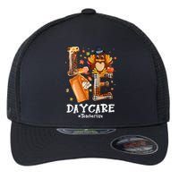 LOVE Turkey Pilgrim Daycare Teacher Life Thanksgiving Flexfit Unipanel Trucker Cap