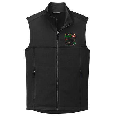 Lab Tech Phlebotomist Christmas Phlebotomy Tech Blood Tube Collective Smooth Fleece Vest