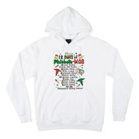 Lab Tech Phlebotomist Christmas Phlebotomy Tech Blood Tube Hoodie