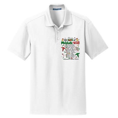 Lab Tech Phlebotomist Christmas Phlebotomy Tech Blood Tube Dry Zone Grid Polo