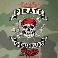 Let The Pirate Shenanigans Begin Crossbones Freebooter Legacy Tie Dye Trucker Hat