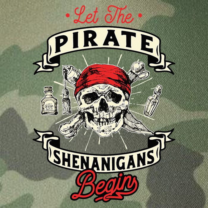 Let The Pirate Shenanigans Begin Crossbones Freebooter Legacy Tie Dye Trucker Hat