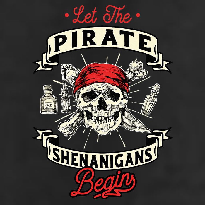 Let The Pirate Shenanigans Begin Crossbones Freebooter 15oz Campfire Ceramic Mug