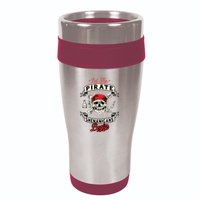 Let The Pirate Shenanigans Begin Crossbones Freebooter 16oz Travel Tumbler