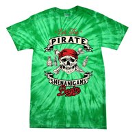 Let The Pirate Shenanigans Begin Crossbones Freebooter Tie-Dye T-Shirt