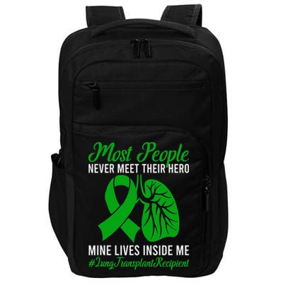 Lung Transplant Recipient Lung Transplant Survivor Impact Tech Backpack