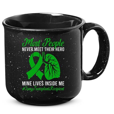Lung Transplant Recipient Lung Transplant Survivor 15oz Campfire Ceramic Mug