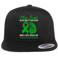 Lung Transplant Recipient Lung Transplant Survivor Flat Bill Trucker Hat