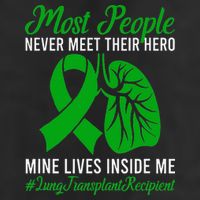 Lung Transplant Recipient Lung Transplant Survivor Golf Towel