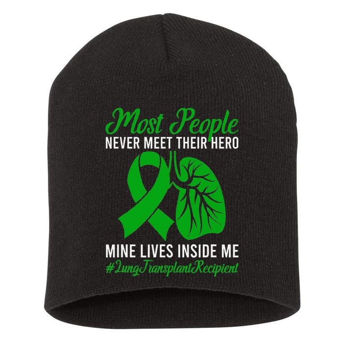 Lung Transplant Recipient Lung Transplant Survivor Short Acrylic Beanie