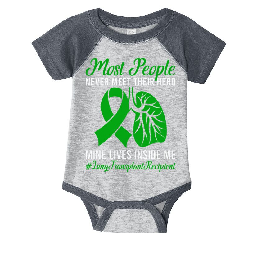 Lung Transplant Recipient Lung Transplant Survivor Infant Baby Jersey Bodysuit