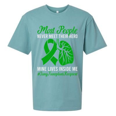 Lung Transplant Recipient Lung Transplant Survivor Sueded Cloud Jersey T-Shirt