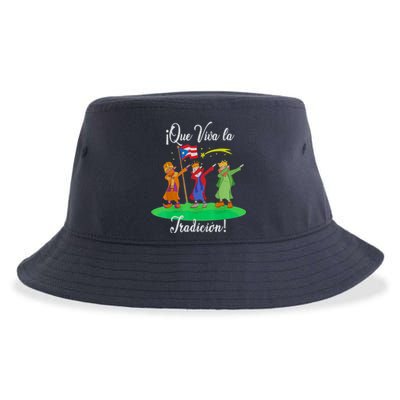 Los Tres Reyes Magos Three Wise Kings Dabbing Christmas Sustainable Bucket Hat