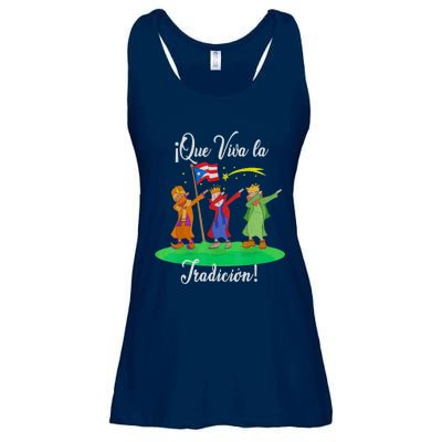 Los Tres Reyes Magos Three Wise Kings Dabbing Christmas Ladies Essential Flowy Tank