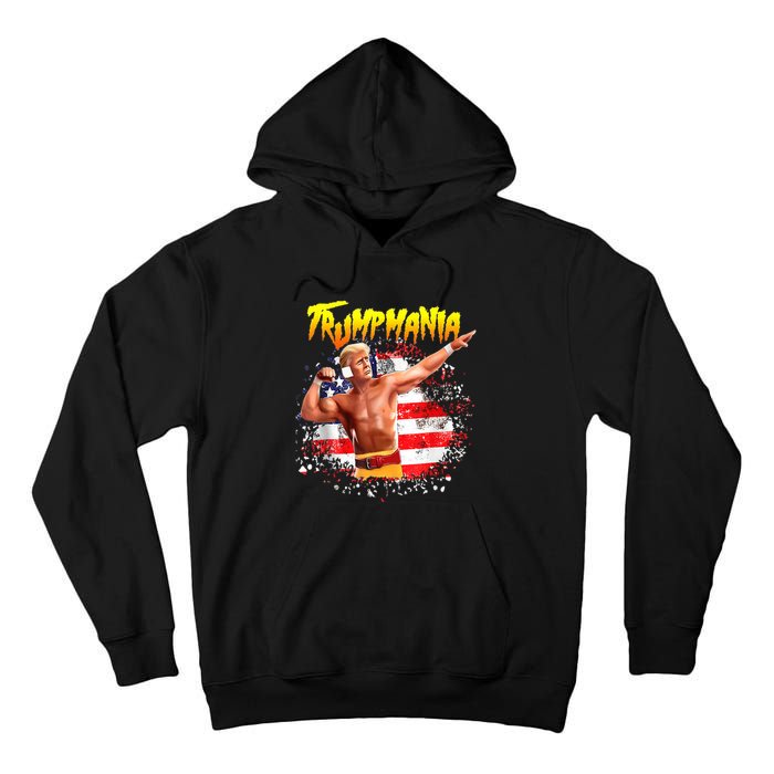 Let Trumpamania Run Wild Brother Trumpamania Trump 2024 Tall Hoodie