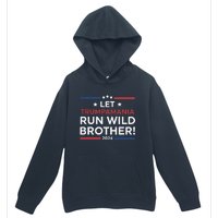 Let Trumpamania Run Wild Brother Trump 2024 Urban Pullover Hoodie