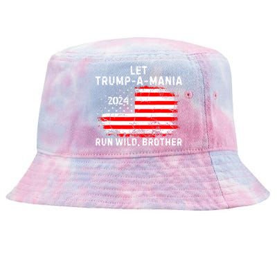 Let Trumpamania Run Wild Brother Tie-Dyed Bucket Hat