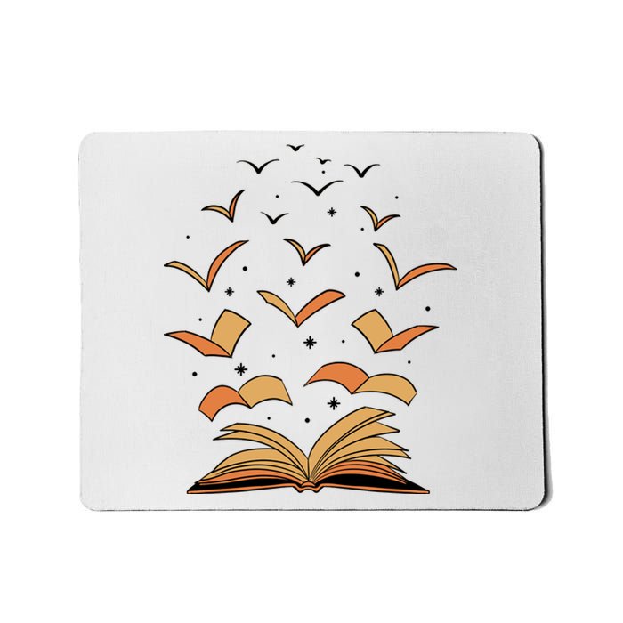 Literature Teacher Reading Books Gift Book Lover Mousepad