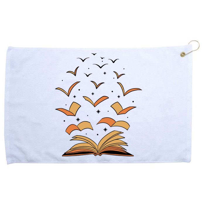 Literature Teacher Reading Books Gift Book Lover Grommeted Golf Towel