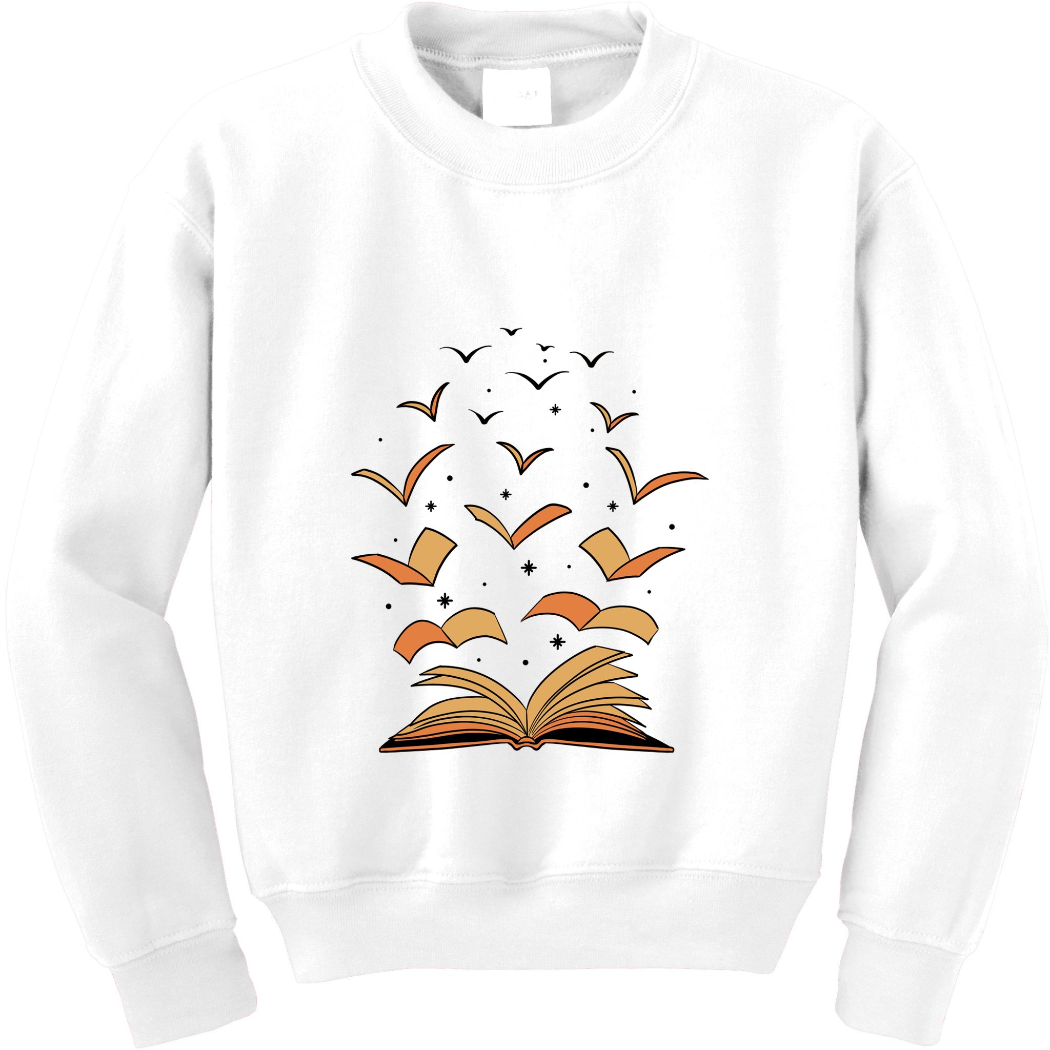 Literature Teacher Reading Books Gift Book Lover Kids Sweatshirt